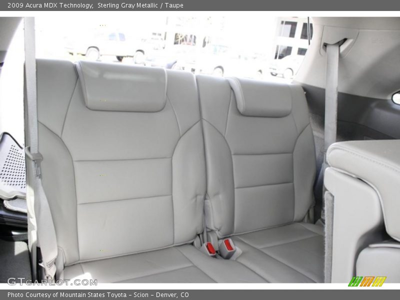 Sterling Gray Metallic / Taupe 2009 Acura MDX Technology