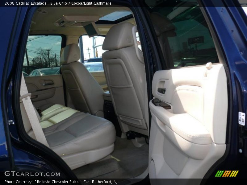 Blue Chip / Cocoa/Light Cashmere 2008 Cadillac Escalade