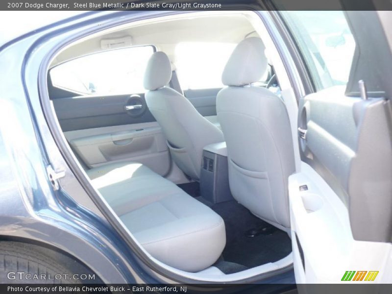 Steel Blue Metallic / Dark Slate Gray/Light Graystone 2007 Dodge Charger