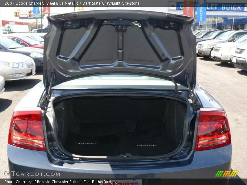 Steel Blue Metallic / Dark Slate Gray/Light Graystone 2007 Dodge Charger