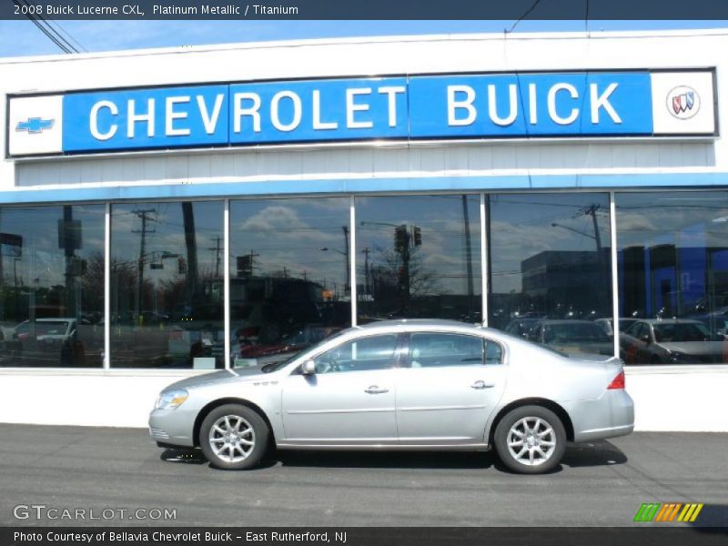 Platinum Metallic / Titanium 2008 Buick Lucerne CXL