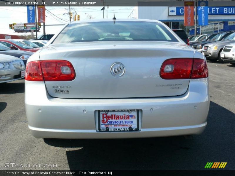 Platinum Metallic / Titanium 2008 Buick Lucerne CXL