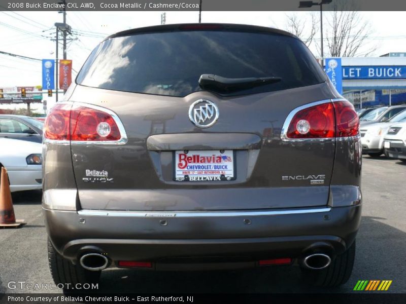 Cocoa Metallic / Cashmere/Cocoa 2008 Buick Enclave CXL AWD