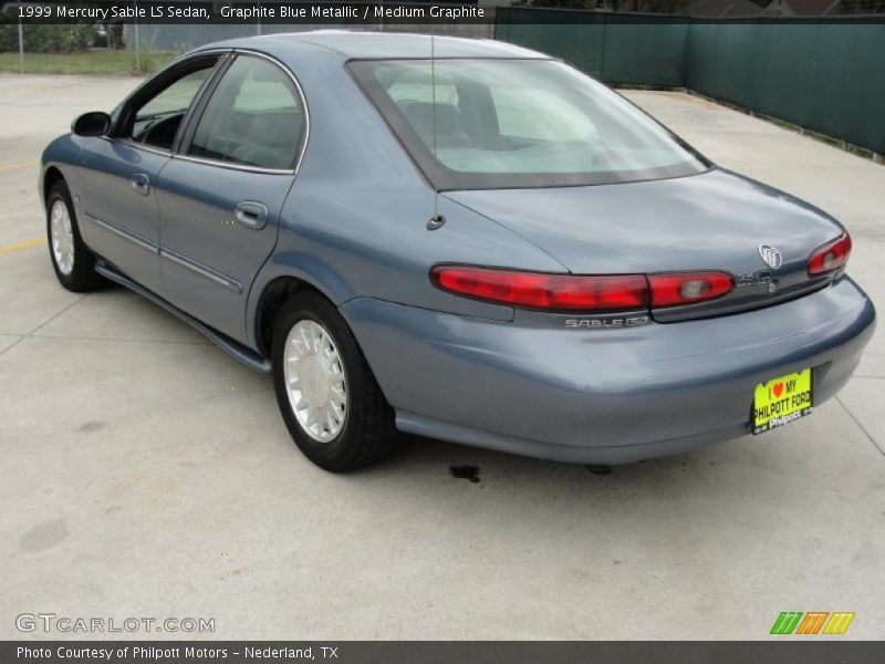 Graphite Blue Metallic / Medium Graphite 1999 Mercury Sable LS Sedan