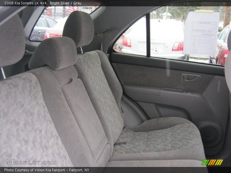 Bright Silver / Gray 2008 Kia Sorento LX 4x4