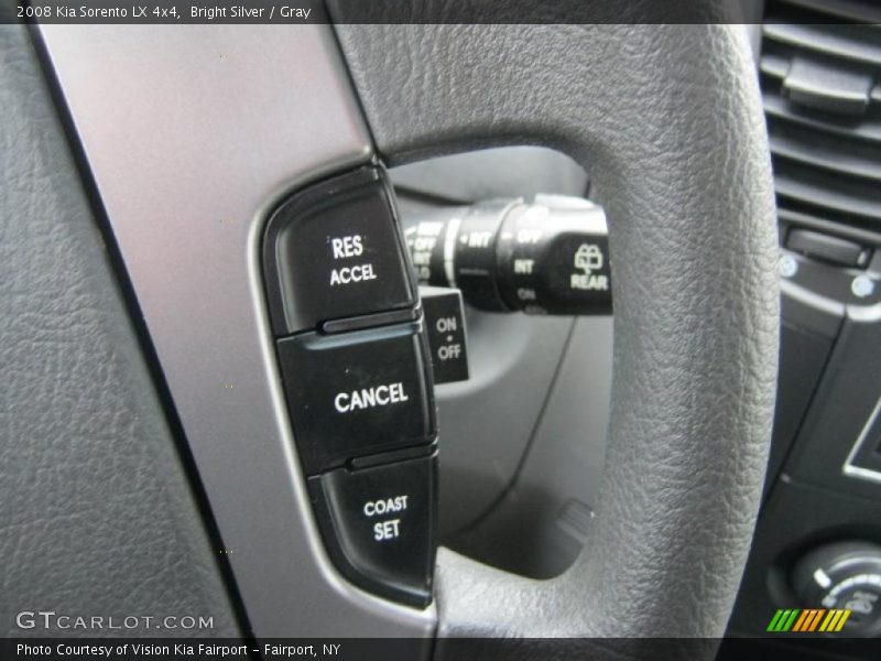 Bright Silver / Gray 2008 Kia Sorento LX 4x4