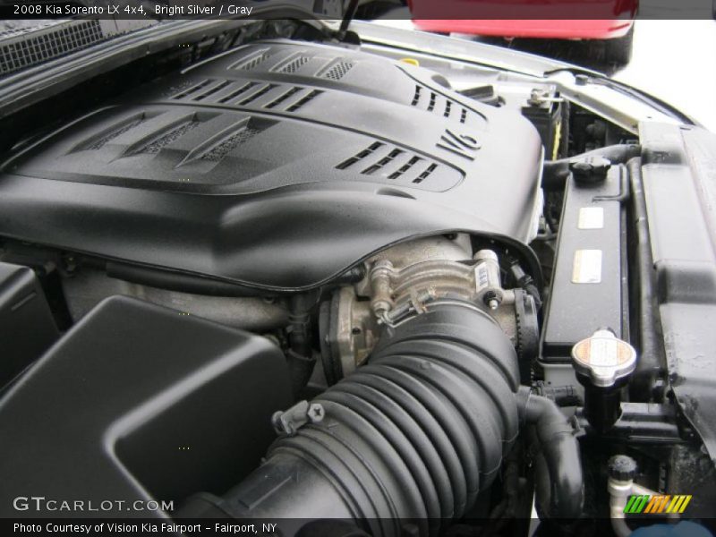 Bright Silver / Gray 2008 Kia Sorento LX 4x4