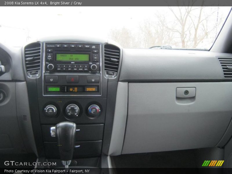 Bright Silver / Gray 2008 Kia Sorento LX 4x4