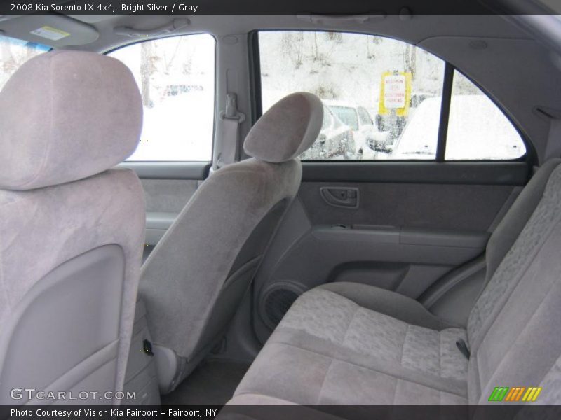 Bright Silver / Gray 2008 Kia Sorento LX 4x4