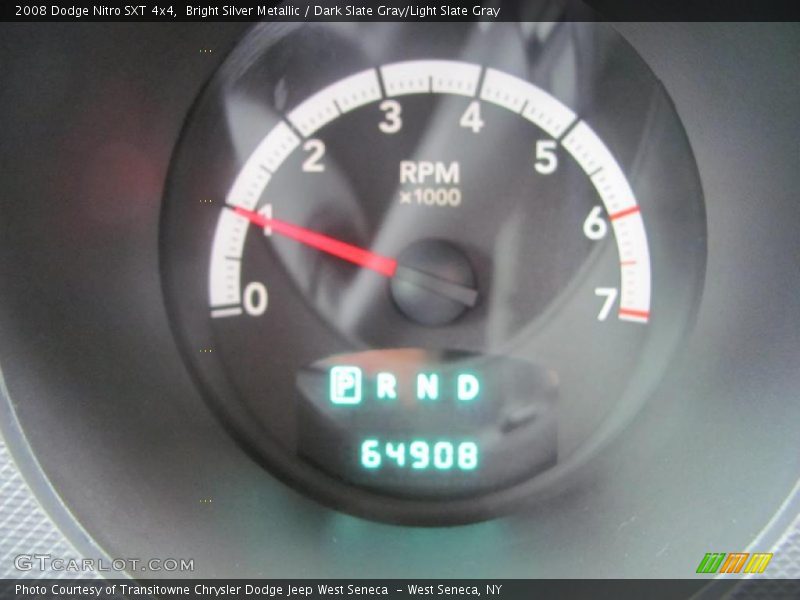 Bright Silver Metallic / Dark Slate Gray/Light Slate Gray 2008 Dodge Nitro SXT 4x4