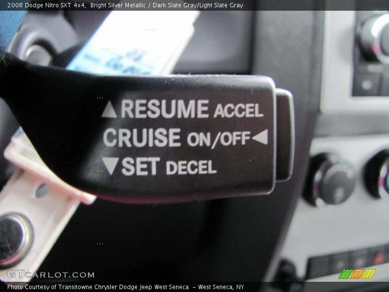 Bright Silver Metallic / Dark Slate Gray/Light Slate Gray 2008 Dodge Nitro SXT 4x4