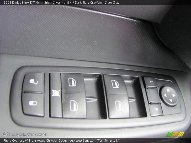 Bright Silver Metallic / Dark Slate Gray/Light Slate Gray 2008 Dodge Nitro SXT 4x4