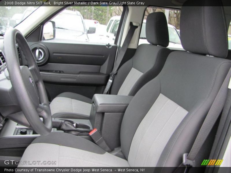 Bright Silver Metallic / Dark Slate Gray/Light Slate Gray 2008 Dodge Nitro SXT 4x4