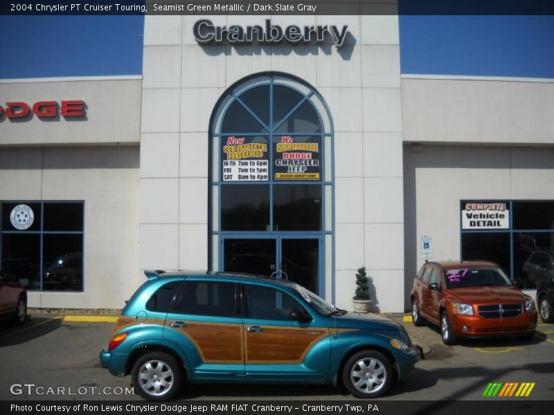 Seamist Green Metallic / Dark Slate Gray 2004 Chrysler PT Cruiser Touring
