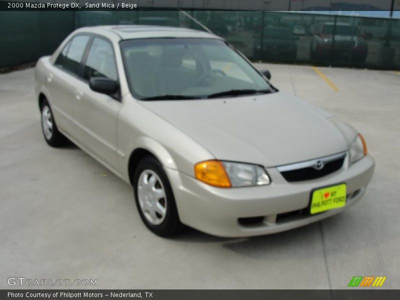 Sand Mica / Beige 2000 Mazda Protege DX