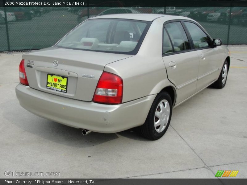 Sand Mica / Beige 2000 Mazda Protege DX