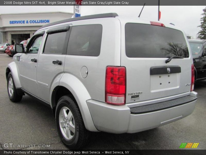 Bright Silver Metallic / Dark Slate Gray/Light Slate Gray 2008 Dodge Nitro SXT 4x4