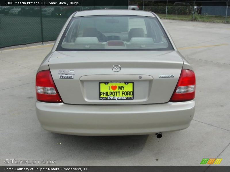 Sand Mica / Beige 2000 Mazda Protege DX