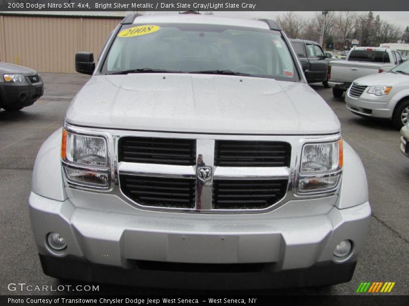 Bright Silver Metallic / Dark Slate Gray/Light Slate Gray 2008 Dodge Nitro SXT 4x4