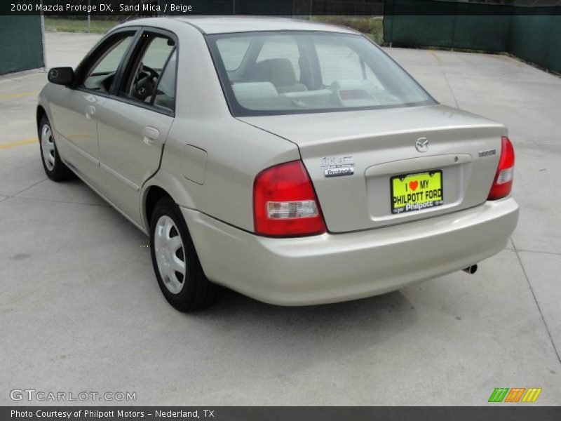 Sand Mica / Beige 2000 Mazda Protege DX