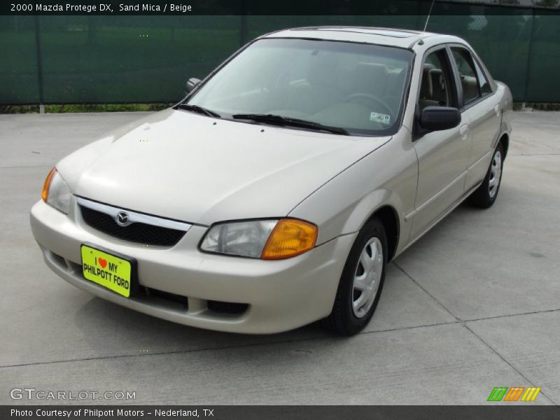 Sand Mica / Beige 2000 Mazda Protege DX