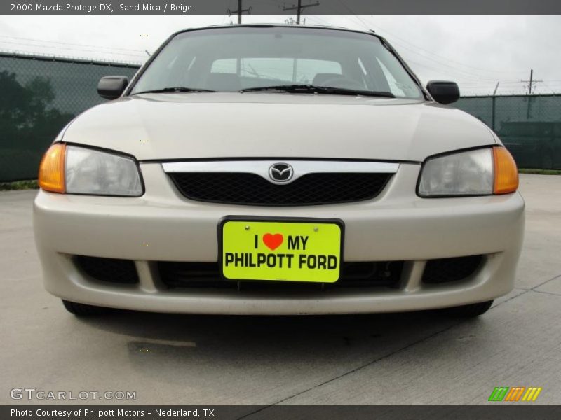 Sand Mica / Beige 2000 Mazda Protege DX
