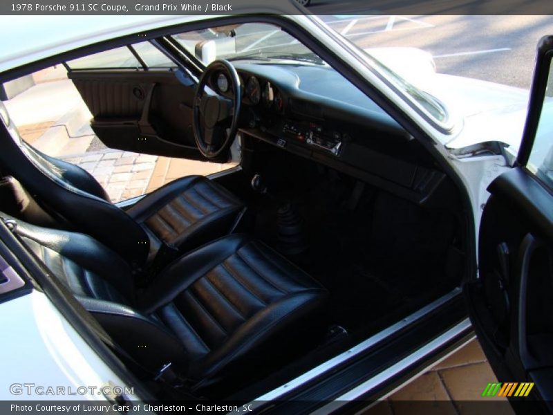  1978 911 SC Coupe Black Interior