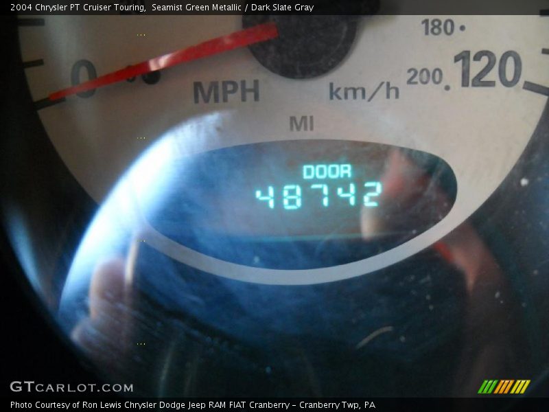 Seamist Green Metallic / Dark Slate Gray 2004 Chrysler PT Cruiser Touring