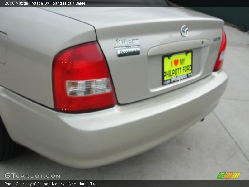 Sand Mica / Beige 2000 Mazda Protege DX