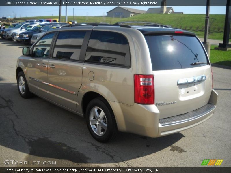 Light Sandstone Metallic / Medium Slate Gray/Light Shale 2008 Dodge Grand Caravan SXT
