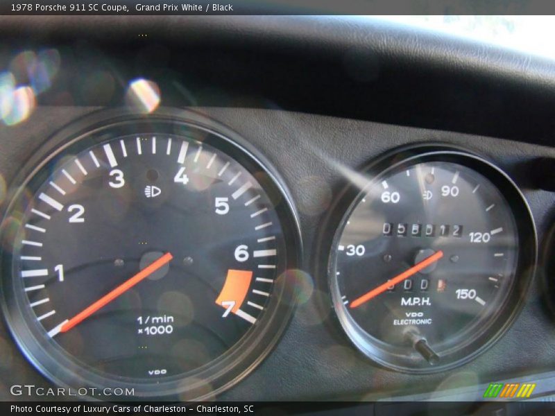  1978 911 SC Coupe SC Coupe Gauges
