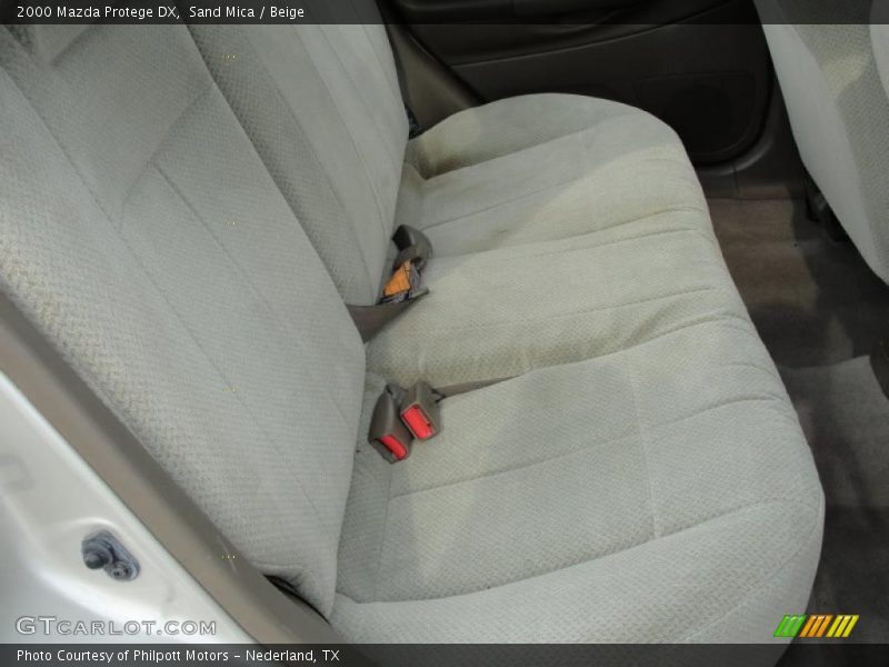  2000 Protege DX Beige Interior