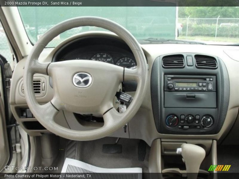 Controls of 2000 Protege DX