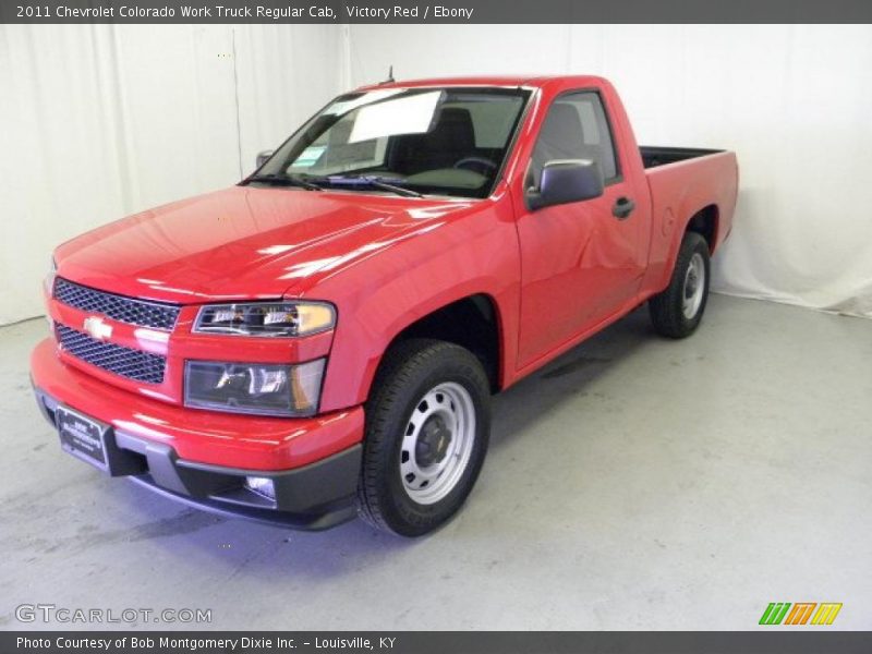 Victory Red / Ebony 2011 Chevrolet Colorado Work Truck Regular Cab