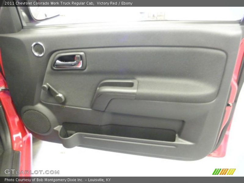 Victory Red / Ebony 2011 Chevrolet Colorado Work Truck Regular Cab