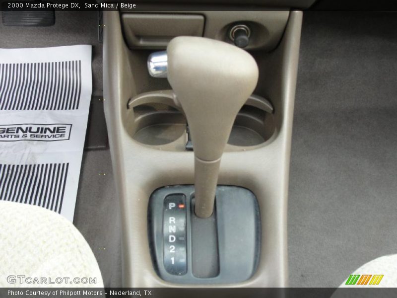  2000 Protege DX 4 Speed Automatic Shifter