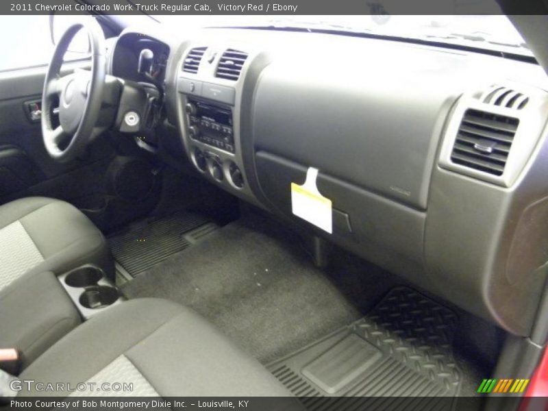 Victory Red / Ebony 2011 Chevrolet Colorado Work Truck Regular Cab