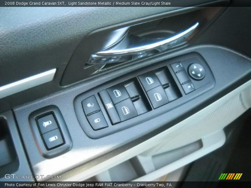 Light Sandstone Metallic / Medium Slate Gray/Light Shale 2008 Dodge Grand Caravan SXT