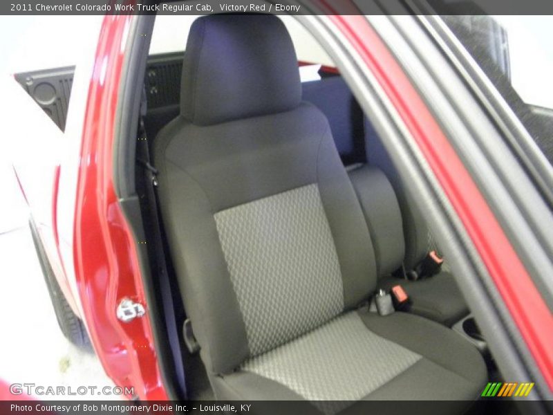  2011 Colorado Work Truck Regular Cab Ebony Interior