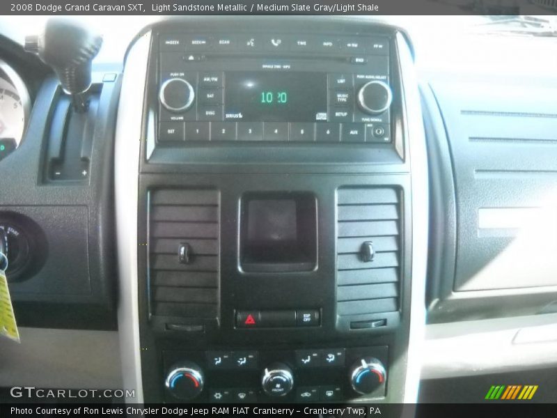 Light Sandstone Metallic / Medium Slate Gray/Light Shale 2008 Dodge Grand Caravan SXT