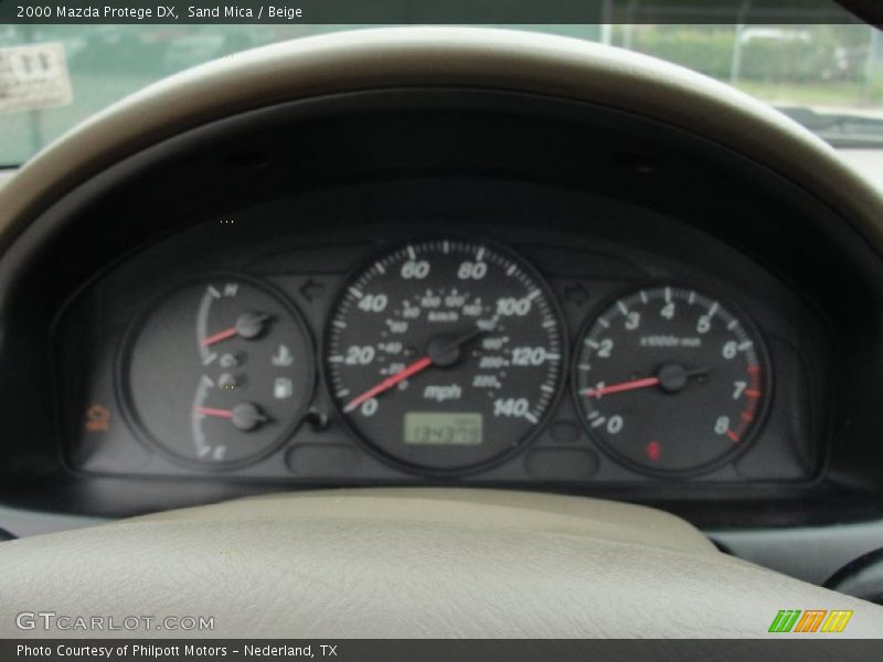  2000 Protege DX DX Gauges