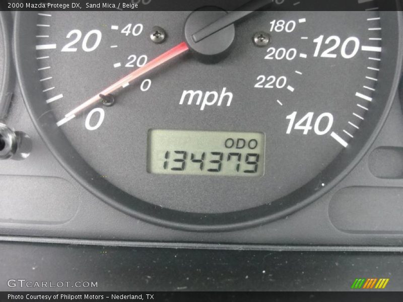 Sand Mica / Beige 2000 Mazda Protege DX