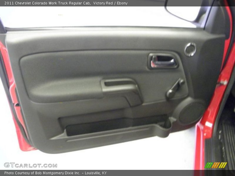 Victory Red / Ebony 2011 Chevrolet Colorado Work Truck Regular Cab