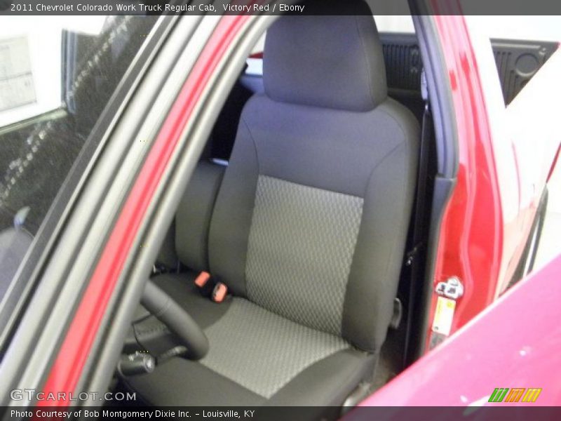  2011 Colorado Work Truck Regular Cab Ebony Interior