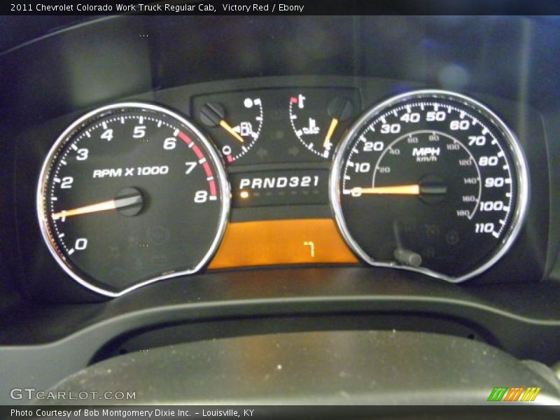  2011 Colorado Work Truck Regular Cab Work Truck Regular Cab Gauges