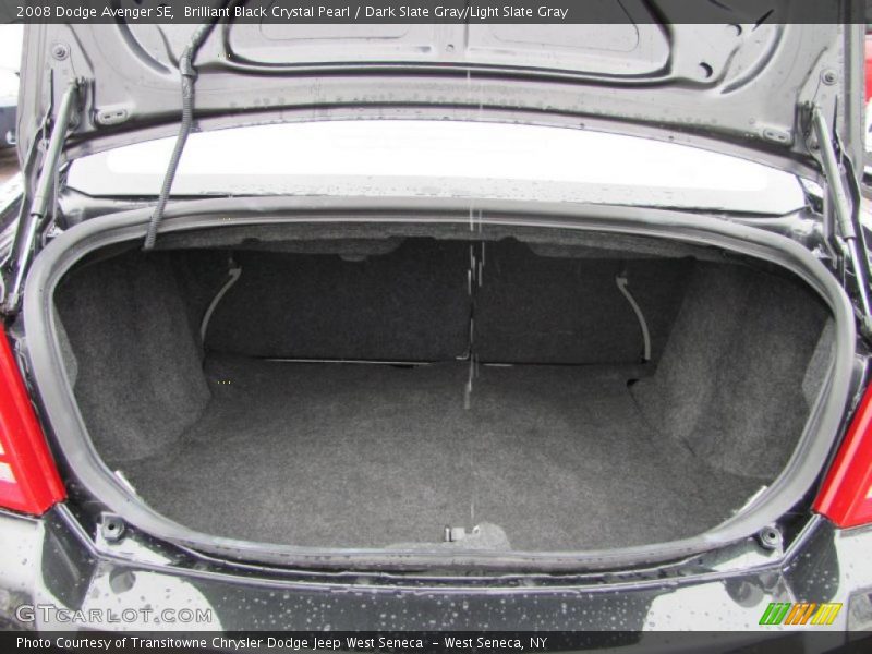 Brilliant Black Crystal Pearl / Dark Slate Gray/Light Slate Gray 2008 Dodge Avenger SE