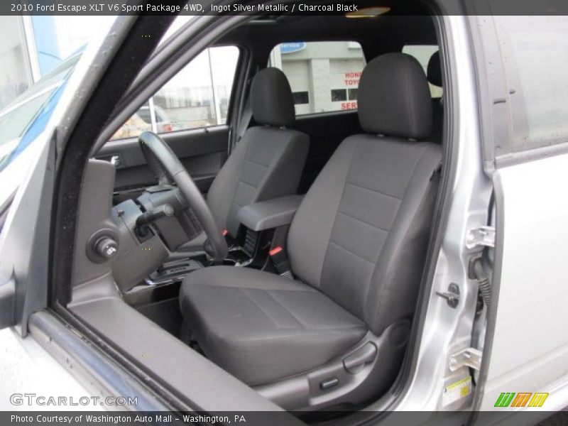  2010 Escape XLT V6 Sport Package 4WD Charcoal Black Interior