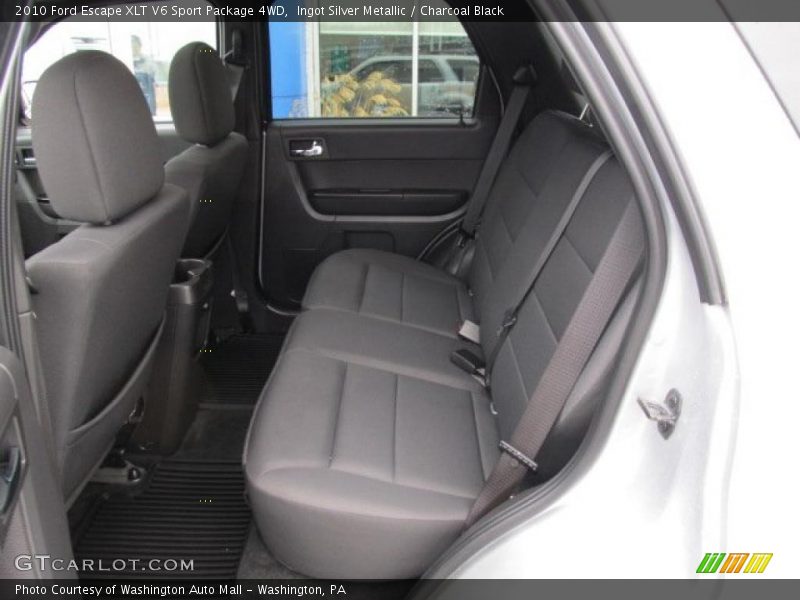  2010 Escape XLT V6 Sport Package 4WD Charcoal Black Interior