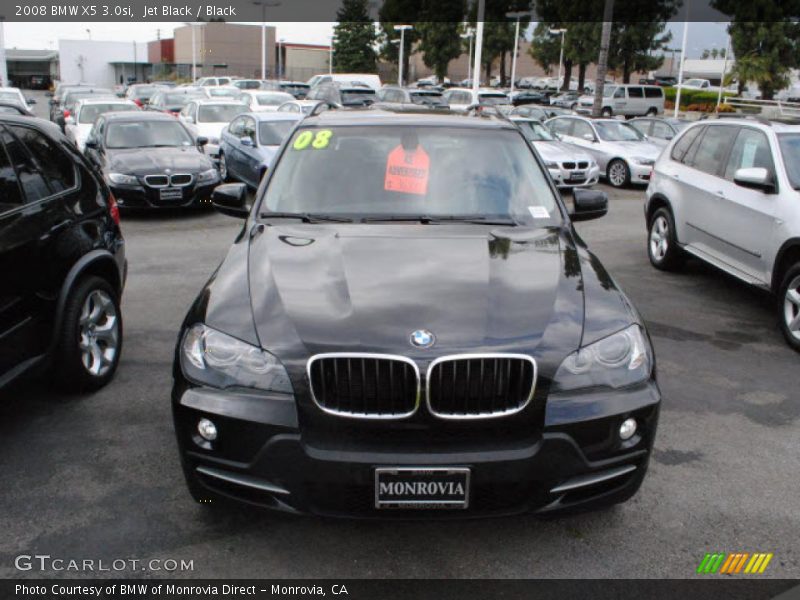 Jet Black / Black 2008 BMW X5 3.0si