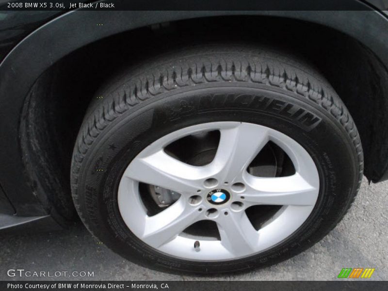 Jet Black / Black 2008 BMW X5 3.0si